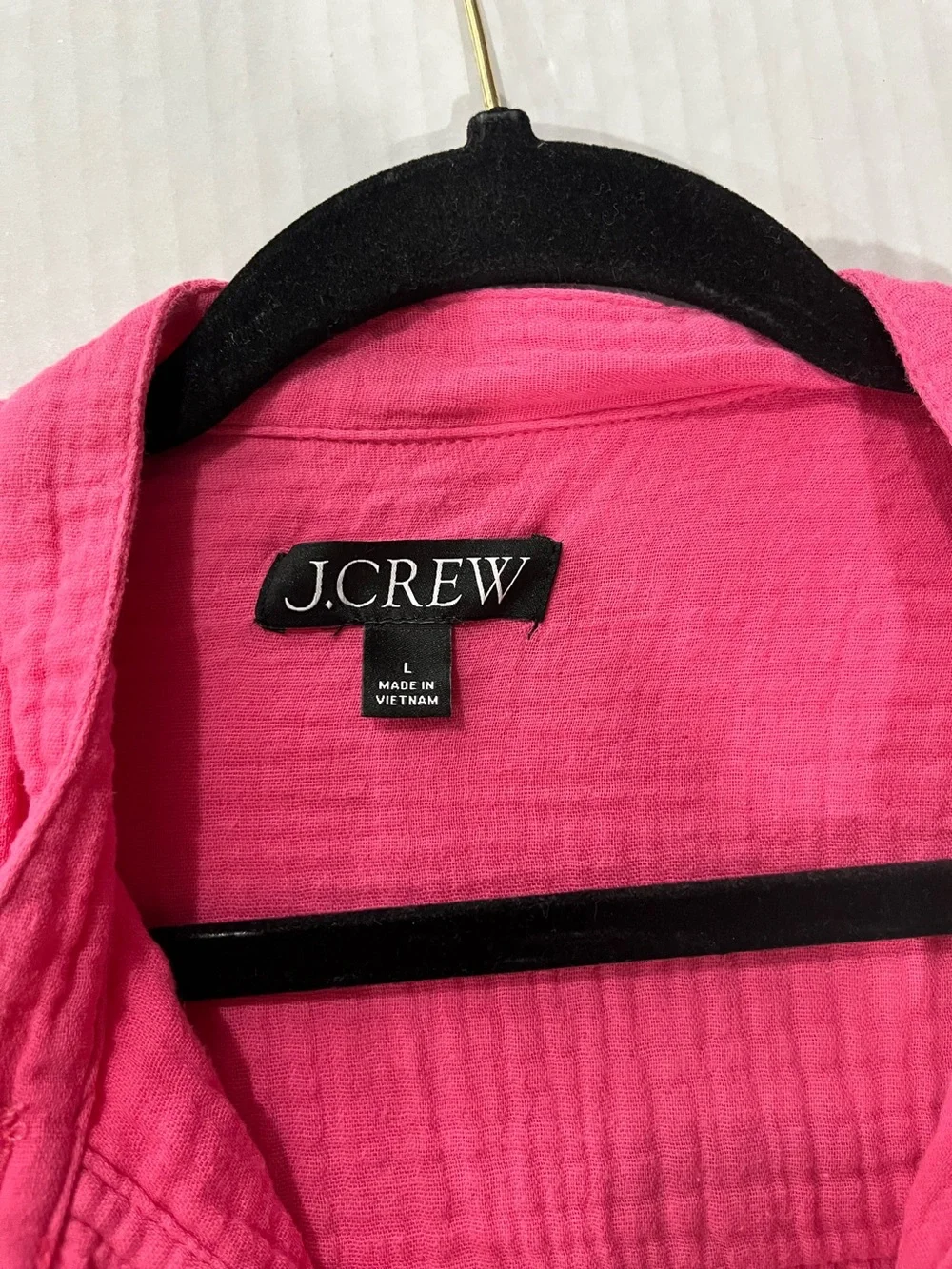 J. CREW FRESCO SOFT GAUZE PULLOVER TOP